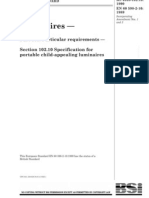 Luminaires - : Part 102: Particular Requirements - Section 102.10 Specification For Portable Child-Appealing Luminaires