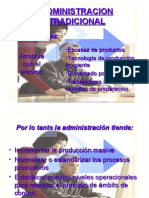 Administracion Tradicional