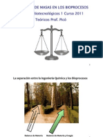 Teoricos Balance de Masa Sedimentacion Flotacion Emulsiones