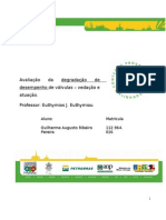 TESTE DE VALVULAS Avaliação Da Degradação de Desempenho de Válvulas