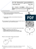 Exercícios de Revisão: Circunferência e Estatística