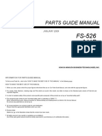 Parts Guide Manual Fs-526 - A11p