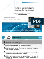 5 Preguntas Basicas Sobre Autonomia Indigena