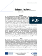 Centralab Budapest Manifesto