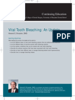 Vital Tooth Bleaching An Update by Strassler