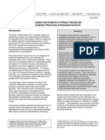 Risk Assessment Instruments To Predict Recidivism of Sex Offenders: Practices in Washington State