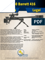 ArmaLite AR-50A1 .416 Barrett Rifle Flyer