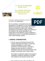 UIA - UNESCO Charter For Architectural Education