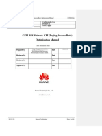 HUAWEI GSM BSS Network KPI (Paging Success Rate) Optimization Manual