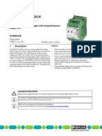 MINI-DC-UPS/12DC/4: Uninterruptible Power Supply With Integrated Power Supply Unit