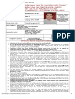 ONGC - Admit Card