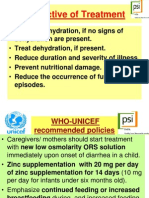 Treatment in Childhood Diarrhoea