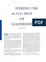 Uncovering The Blind Spot of Leadership