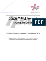 TPM Award 2008 - Jipm