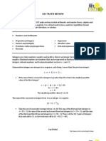 SAT/ ACT/ Accuplacer Math Review