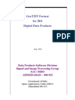 Geotiff Format For Irs Digital Data Products