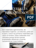 Materiales Bituminosos