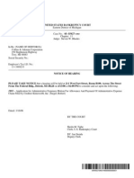 Form NTCHRG: 1993 Application For Administrative Expenses Motion For Allowance and Payment of Administrative Expense