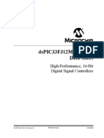 Dspic33Fj12Mc201/202 Data Sheet: High-Performance, 16-Bit Digital Signal Controllers