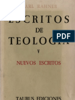 Escritos de Teologia - 05 - Rahner Karl - OCR