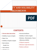 Solubility Lect 4 & 5