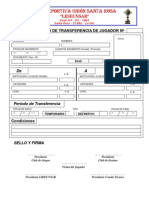 Formulario de Pase