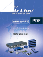 AirLive WMU-6500FS Manual