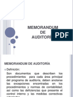 Memorandum