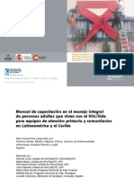 Manual de Capacitación en El Manejo Integral de Personas Adultas Que Viven Con El Vih-Sida para Equipos de Atención Primaria y Comunitarios en Latinoamérica y El Caribe