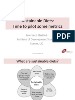 Sustainable Diets - Lawrence Haddad Carraso Foundation