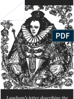 Robert Laneham's Letter Describing The Magnificent Pageants Presented Before Queen Elizabeth at Kenilworth Castle in 1575, Repeatedly Referred To in The Romance of Kenilworth (1821)