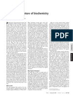 The Universal Nature of Biochemistry 2001