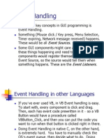 Event Handling