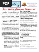 Week 16 Newsletter 2012