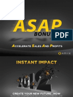 ARIIX ASAP Bonus (North America)