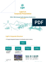 Light S.A. Corporate Presentation: Citi's 16th Annual Latin America Conference