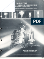 Duro-Test Lamp Catalog 1985