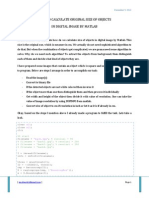 How To Calculate Original Size of Objects in Digital Image by Matlab