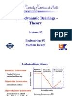 Hydrodynamic Bearing Theory