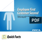 HCL Technologies - Employee First Customer Second