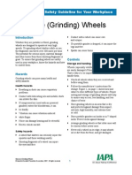 Abrasive Grinding Wheels-HSE Guidelines