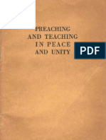 1960 Preaching Teaching Peace Unity