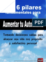 Los 6 Pilares Fundamentales para Aumentar Tu Autoestima