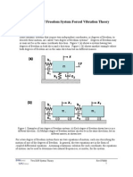 Theory For Two Degree of Freedom Systems