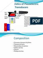 Characteristics of Piezoelectric Transducers