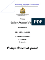 Codigo Procesal Penal Honduras