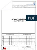 TSM AL 99 BP M 06 FL0 145 Gas Equipment List