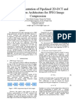 2 - FPGA Implementation of Pipelined 2D-DCT and Quantization Architecture For JPEG Image Compression.