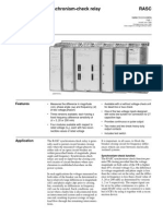 ABB Synchronism-Check Relay RASC