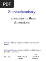 Stereochemistry